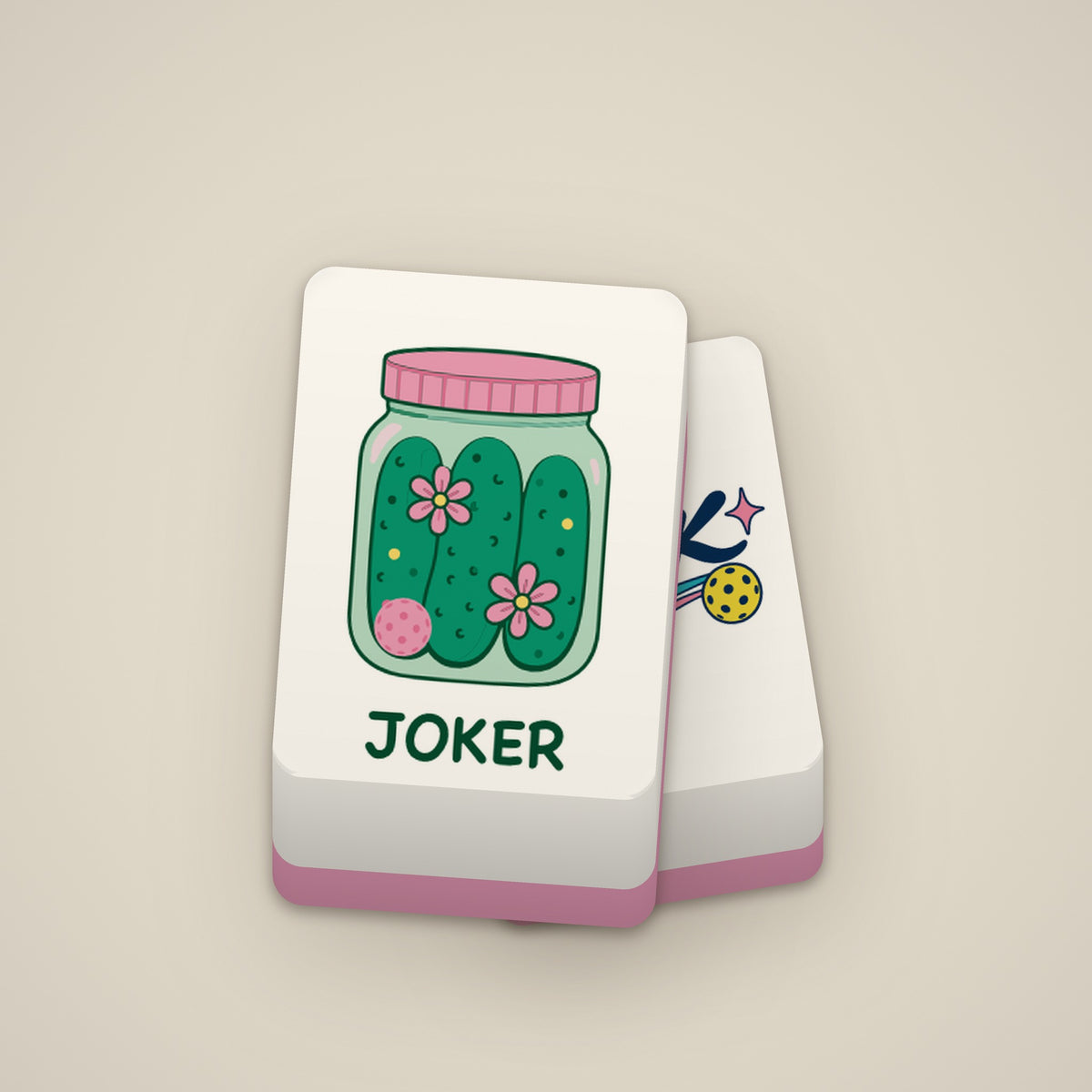 Pickled Pink Standard Joker tiles